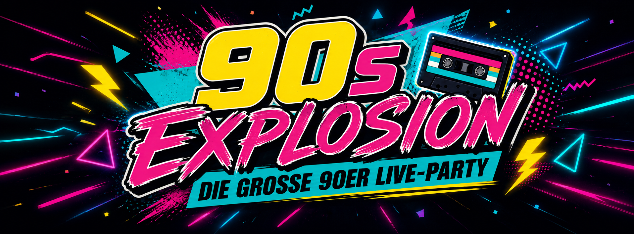 90s Explosion – Die große 90er Live-Party